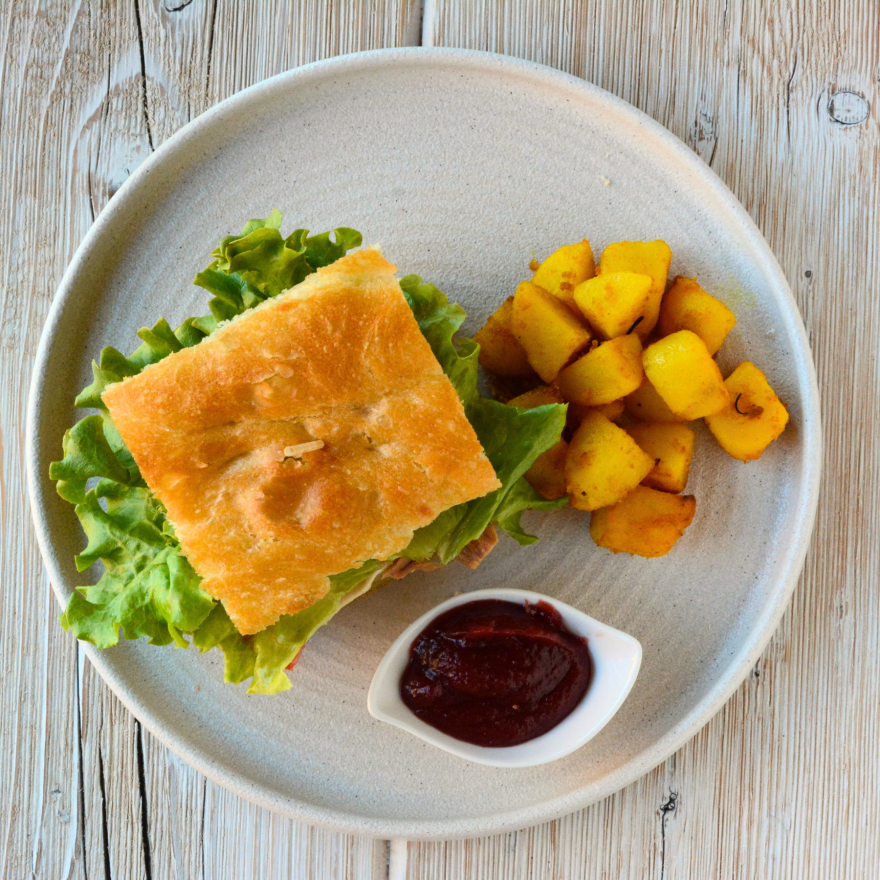 Focaccia con tonno Cinque Sapori Bologna